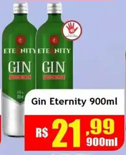 Supermercado Kibe Gin eternity oferta
