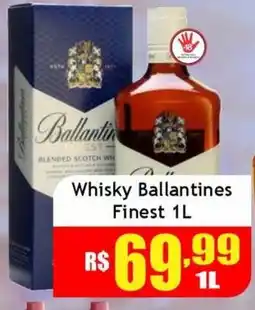 Supermercado Kibe Whisky Ballantines Finest oferta