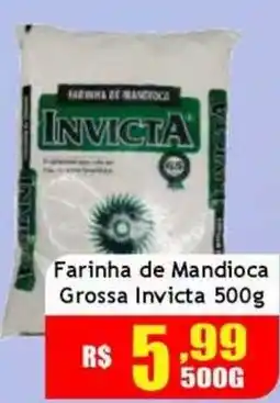 Supermercado Kibe Farinha de Mandioca Grossa Invicta oferta