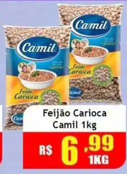 Supermercado Kibe Feijão Carioca Camil oferta