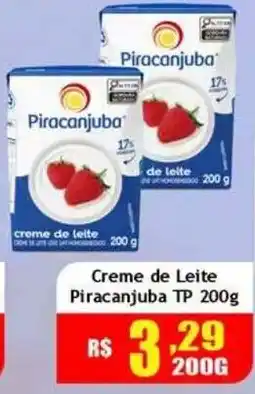 Supermercado Kibe Creme de Leite Piracanjuba TP oferta