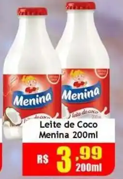 Supermercado Kibe Leite de Coco Menina oferta