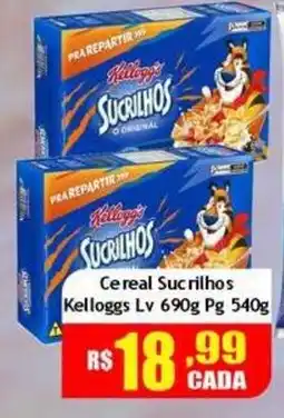 Supermercado Kibe Cereal sucrilhos oferta