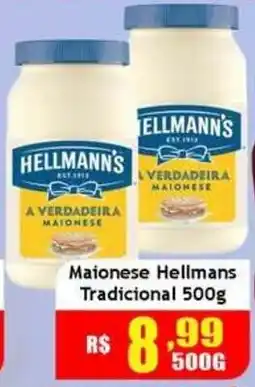 Supermercado Kibe Maionese hellmans tradicional oferta