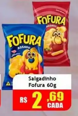 Supermercado Kibe Salgadinho Fofura oferta