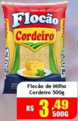 Supermercado Kibe Flocação de Milho Cordeiro oferta