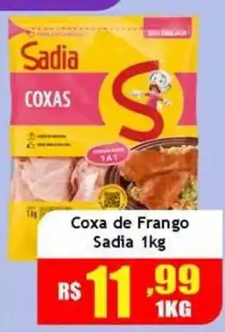 Supermercado Kibe Coxa de Frango Sadia oferta