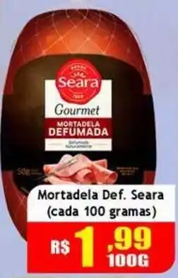 Supermercado Kibe Mortadela Def. Seara oferta