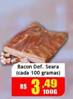 Supermercado Kibe Bacon Def. Seara oferta