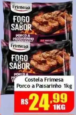 Supermercado Kibe Costela frimesa porco a passarinho oferta