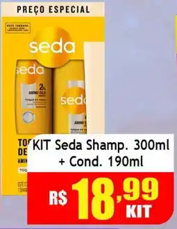 Supermercado Kibe kit seda shamp. oferta