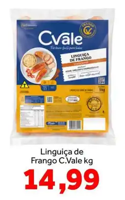 Shibata Supermercados Linguiça de Frango C.Vale oferta
