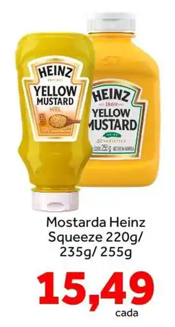 Shibata Supermercados Mostarda heinz squeeze oferta