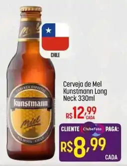 Muffato Cerveja de Mel Kunstmann Long Neck oferta