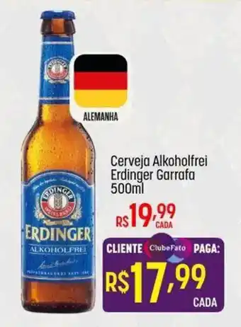 Cerveja Alkoholfrei Erdinger Garrafa