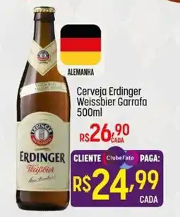 Muffato Cerveja Erdinger Weissbier Garrafa oferta
