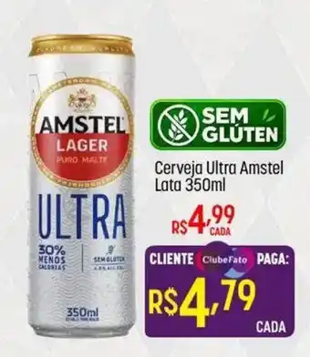 Cerveja ultra amstel