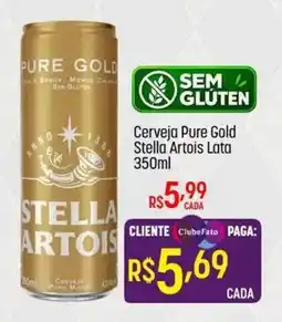 Muffato Cerveja pure gold stella artois lata oferta