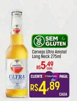 Muffato Cerveja ultra amstel long neck oferta
