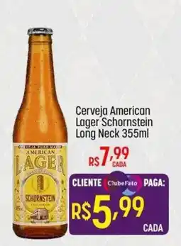 Muffato Cerveja American Lager Schornstein Long Neck oferta