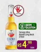Muffato Amstel - cerveja ultra long neck oferta
