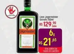 Muffato Jagermeister - licor oferta