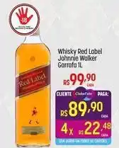 Muffato Johnnie walker - whisky red label oferta