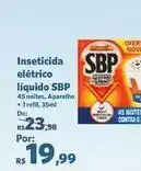 Sam's Club Sbp - inseticida elétrico líquido oferta