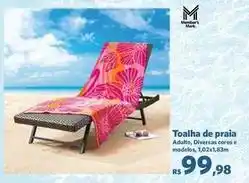 Sam's Club Member's mark - toalha de praia oferta