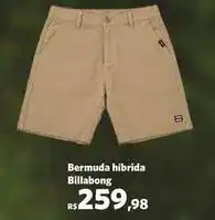 Sam's Club Billabong - bermuda hibrida oferta