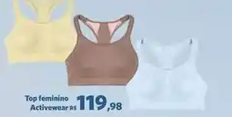 Sam's Club Top feminino activewear rs oferta