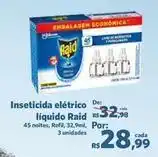 Sam's Club Raid - inseticida elétrico líquido oferta