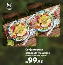 Sam's Club Salada - conjunto para de melamina oferta