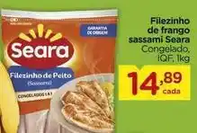 Seara - filezinho de frango sassami