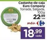 Carrefour Euro - castanha-de-caju oferta