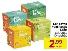 Carrefour Leão - chá ervas funcionais oferta