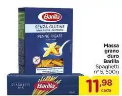 Carrefour Barilla - massa grano duro oferta