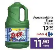 Carrefour Zupp - água sanitária oferta
