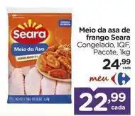 Carrefour Seara - meio da asa de frango oferta