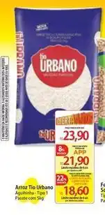 Atacadão Tio urbano - arroz oferta