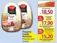 Atacadão Máximo - presunto cozido nutribras oferta