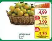 Atacadão Granel - laranja-pera oferta
