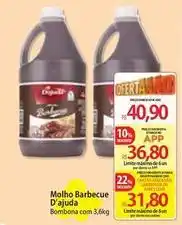 Atacadão D'ajuda - molho barbecue oferta