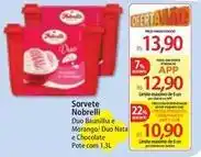 Atacadão Nobrelli - sorvete oferta