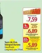 Atacadão Aurora - suco de uva integral oferta
