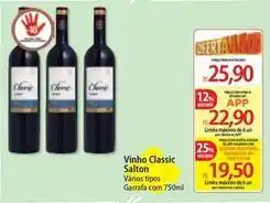 Atacadão Salton - vinho classic oferta