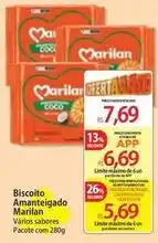 Atacadão Marilan - biscoito amanteigado oferta