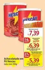Atacadão Nescau - achocolatado em pó oferta