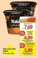 Atacadão Italac - doce de leite oferta