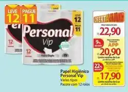 Atacadão Personal vip - papel higiênico oferta